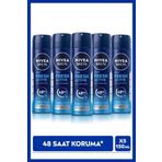 MEN Erkek Sprey Deodorant Fresh Active 150ml, Ter Kokusuna Karşı 48 Saat Koruma, X5 Adet