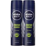 Men Erkek Sprey Deodorant Fresh Power 150Ml, Ter Korumasına Karşı 48 Saat Koruma, X2 Adet P08164