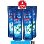 Men Kepeğe Karşı Etkili Şampuan Cool Sport Menthol Ferahlatıcı Mentol Etkisi 350 ml 4 Adet