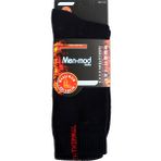 Men-mod Erkek 3lü Paket Cotton Havlu Örgü Dikişsiz Burun Lacivert Termal Çorap 644003 - 41 - 44