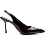 Mena Bordo Rugan Kadın Stiletto & Abiye