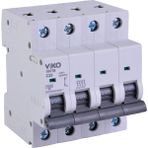 Mena Rise 10VTB-4C25 Otomatik Sigorta 10KA C Tipi 4 Kutup 25A - 1 Adet - Ahşap