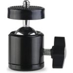 Mena Rise 360° Döner Mafsallı Vida Adaptörü – 1/4" Bağlantı Uyumlu ve Monopod Aksesuarı, Kamera, Akıllı Telefon,, Mikrofon, LED Işık, Video Monitör ile Uyumlu Montaj Parçası - Ahşap