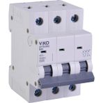 Mena Rise 4VTB-3B40 Otomatik Sigorta 4,5ka B Tipi 3 Kutup 40A - 1 Adet - Ahşap