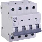 Mena Rise 4VTB-4B40 Otomatik Sigorta 4,5ka B Tipi 4 Kutup 40A - 1 Adet - Ahşap
