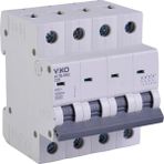 Mena Rise 4VTB-4C25 Otomatik Sigorta 4,5ka C Tipi 4 Kutup 25A - 1 Adet - Ahşap