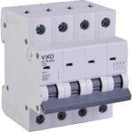 Mena Rise 4VTB-4C32 Otomatik Sigorta 4,5ka C Tipi 4 Kutup 32A - 1 Adet - Ahşap