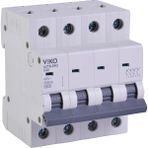 Mena Rise 4VTB-4C40 Otomatik Sigorta 4,5ka C Tipi 4 Kutup 40A - 1 Adet - Ahşap