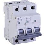 Mena Rise 6VTB-3C20 Otomatik Sigorta 6ka C Tipi 3 Kutup 20A - 1 Adet - Ahşap
