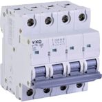 Mena Rise 6VTB-4C25 Otomatik Sigorta 6ka C Tipi 4 Kutup 25A - 1 Adet - Ahşap