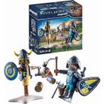 Mena Rise 71214 Novelmore Şövalyeleri - Savaş Eğitimi, Playmobil Kalesi, Şövalyeler, Oyuncak Şövalyeler, Binici Şövalye, Orta Çağ, Zırh, Şövalyeler Oyun Seti 4 Yaş ve Üzeri Çocuklar Için