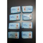 Mena Rise 8 Paket Çanta Tipi Taşınabilir Mini Cep Tipi Islak Mendil (8 Adet x 8 Paket)