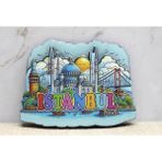 Mena Rise Ahşap Istanbul Temalı Magnet ALK4360 ( Lisinya )