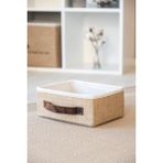 Mena Rise Bee Jüt Dolap Içi Organizer Takı, Makyaj,, Ofis Düzenleyici Saklama Kutusu Organizer 26X20X10 cm - 1,5 x 0,7 m - 00 Beyaz