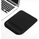 Mena Rise Bilek Destekli Mouse Pad Ergonomik Kaymaz Taban Mouse Pad, Bilek Tasarım Siyah - 01P-Pembe