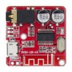 Mena Rise Bluetooth 4.1 Ses Alıcı (Audio) Modülü - Kablosuz Müzik Modülü - Kırmızı