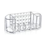 Mena Rise Box Up Ft-24 Diamond Oval Organizer Makyaj Düzenleyici (1 Adet) - --
