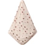 Mena Rise BUBBLES%100 Pamuk Baskılı, Çift Katlı Bebek Battaniyesi (Coconut) - 0 - Siyah