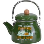 Mena Rise Camping Demlik Kettle Büyük 2.1 Lt - -- - 000-Siyah