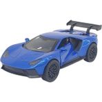 Mena Rise Çek Bırak Metal Arabalar 12 cm - 36121C - Lacivert (Lisinya)