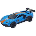 Mena Rise Çek Bırak Metal Arabalar 13 cm - Mavi (Lisinya)