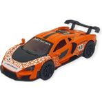 Mena Rise Çek Bırak Metal Arabalar 13 cm - Turuncu (Lisinya)