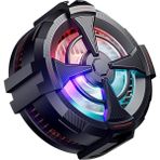 Mena Rise Cep Telefonu Soğutucu Fan Rgb Radyatör Soğutucu, Oyun Için Soğutma Fanı, Kablolu, 12,13 ve 14 Serisi ile Uyumlu, Akıllı Telefon/tablet Için - 1BW - Beyaz