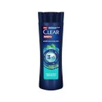 Mena Rise Clear Men 3 In 1 Şampuan & Duş Jeli Ferahlatıcı Mentol Etkisi Saç Yüz Vücut Için 350 ml