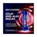 Mena Rise Clear Men Kepeğe Karşı Etkili Şampuan Hızlı Stil 2'si 1 Arada Kolay Şekil Alan Saçlar 350 ml Mavi