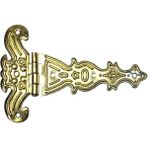 Mena Rise Dekoratif, Sac Tek Kuyruklu Menteşe - 69X102 Mm, Büyük, Sarı, 100 Adet - Lisinya