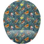 Mena Rise Desenli Bilek Destekli Mouse Pad - 1 cm - Pembe