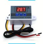 Mena Rise Dijital Termostat XH-W3002 LED Ekranlı Sıcaklık Kontrol Cihazı 220V ( Lisinya )