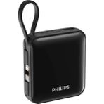 Mena Rise DLP5713CB/00 10.000 Mah 22, 5W Usb-C ve Lightning Dahili Kablolu Powerbank 1xusb-A, 1xusb-C, Siyah