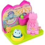 Mena Rise Dollhouse Room Oyun Seti, Yavru Deniz Gergedanı, Mobilya Parçaları ve Aksesuarlar ile Parti Odası, 3 Yaş ve Üzeri - 01-Mavi