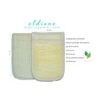 Mena Rise Eldione Doğal Kabak Lifli Kese Banyo Eldiveni–çift Taraflı Vucüt Kesesi Peeling ELDIVEN,15X23 Cm,exfoliating Rovin Kumaş, Cilt Temizleyici Yenileyici Canlandırıcı Etki, Selülit Karşıtı,hücre Yenileme - 0- Koyu Mavi