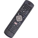 Mena Rise Evrensel LCD LED 3D Hd Akıllı Tv Için Tv Yedek Uzaktan Kumandası, Netflix ile - Kurulum Gerekmez - Ahşap
