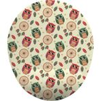 Mena Rise Fikirler Düş Kapanı ve Desenli Bilek Destekli Mouse Pad - 1 cm - Pembe