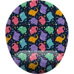 Mena Rise Fikirler Minik Fil Desenli Bilek Destekli Mouse Pad - 1 cm - Pembe