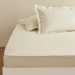 Mena Rise Fitted Çarşaf Ekru 100X200+30 cm - 0 - Siyah