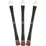 Mena Rise Golden Rose Doubleended Eyeshadow Brush (Yirenxiu) - Makyaj Fırçası