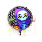 Mena Rise Halloween Iskelet Hayalet Folyo Balon 18 Inç - Lisinya