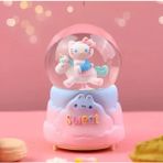 Mena Rise Hello Kitty Içi Dönmeli Püskürtmeli Işıklı Müzikli Kar Küresi Büyük Boy ALK3036 ( Lisinya )