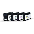 Mena Rise Kartuş Hp Uyumlu Muadil Kartuşlar, 1 Takim (4 Adet) Bk Hp 932XL/933XL Uyumlu Kartuşlar - Hp 6700/6100/ 7510/7110/ 7610/7612 Uyumlu - 11-Kırmızı