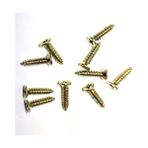 Mena Rise Klips, Menteşe, Ayak, Ağaç, Sunta Vidası 2,2x9,5mm - Sarı 1000 Adet ( Lisinya )