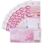 Mena Rise Konsol 300 Adet 500 Euro Sahte Geçersiz Düğün Parti Şaka Malzemesi PP191211 - Ahşap
