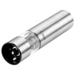 Mena Rise KSPG-4806 Pilli LED Işıklı Otomatik Tuz Karabiber Değirmeni