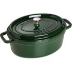 Mena Rise La Cocotte Döküm Tencere | Fesleğen | 27 cm | 3,25 L | Oval