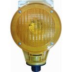 Mena Rise LR-SPL02 Güneş Enerjili Üçgen Flaşörlü Lamba, Solar Trafik Lambası, Sarı Renk - 10 m