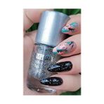 Mena Rise Mara Kozmetik IMM201.302 Diamond Nail Polish Oje - 0 - Siyah