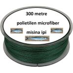 Mena Rise Misina 300M Polietilen Microfiber 2.0 Ip Misina Yeşil - Lisinya